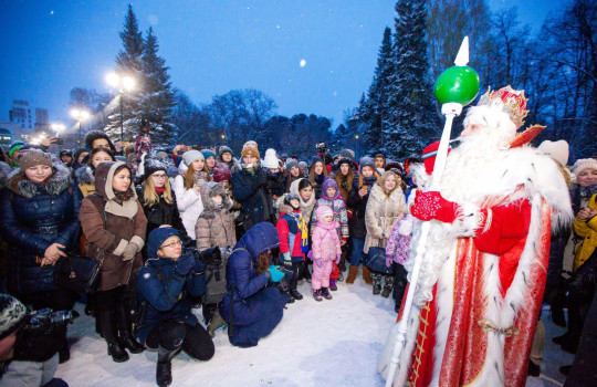 Большим праздником в Москве завершится  путешествие Деда Мороза по городам России 