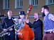 Группа BO Jazz Band московских музыкантов Игоря и Полины Ямпольских выступила на закрытии сезона в летнем дворике Вологодской филармонии.