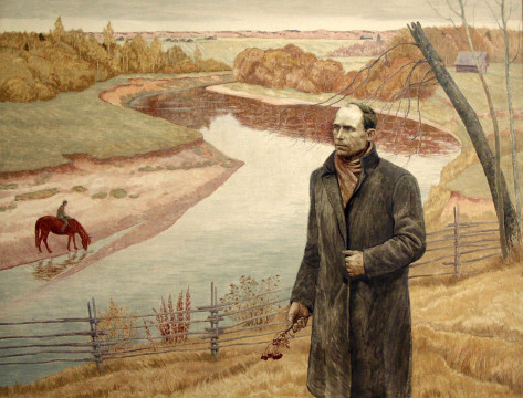 Областная художественная выставка, посвященная 85-летию со дня рождения поэта Николая Рубцова, откроется в Вологде