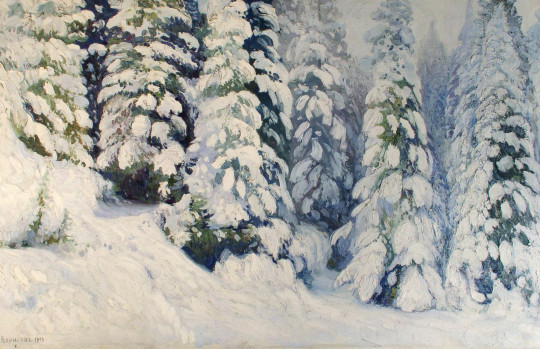 Чарующую «Зимнюю сказку» показывает Вологодская картинная галерея в проекте «Экспонат»