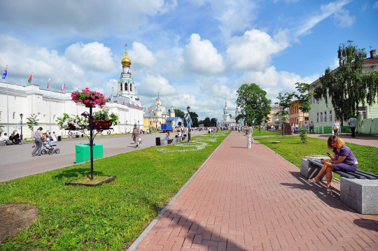 Вологда вошла в десятку самых популярных городов для семейного летнего отдыха 