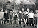 С. Кудринский. Ребята детского сада № 17 на улице Пушкинской, д.42. Вологда, 1955 г.