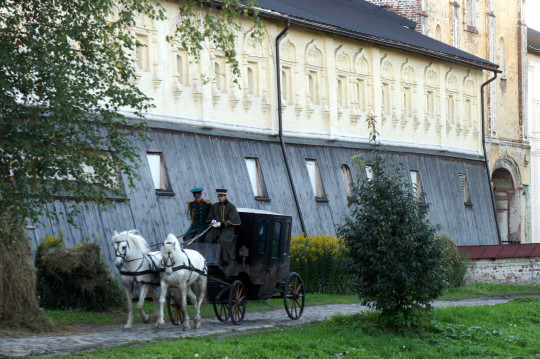 В Кирилло-Белозерском музее идут съемки фильма Николая Досталя «Монах и бес»