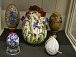 Все разнообразие пасхальных яиц представлено на выставке в «Резном палисад»