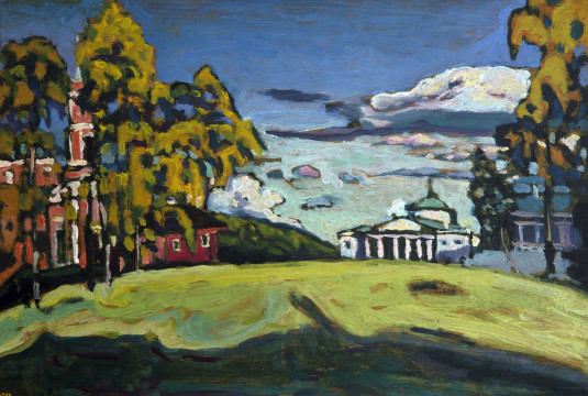 Картина Кандинского вернулась в Череповец после «путешествия» по крупным выставкам в России и Испании