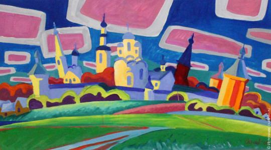 Новый взгляд на Вологду – в полотнах Андрея Осипова, выставленных в галерее «Красный мост»