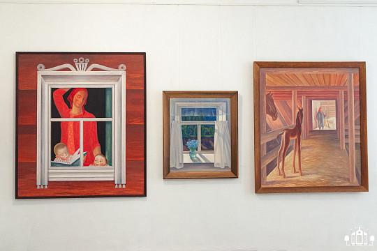 Выставка художников Джанны Тутунджан и Анатолия Наговицына работает в Художественном музее Череповца
