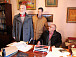 Писатели Владимир Крупин, Михаил Карачев, Станислав Куняев на открытии Музея-квартиры Белова