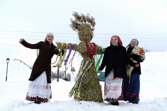 Белозерск проводил зиму традиционным праздником