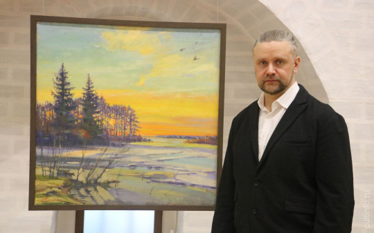 Пейзажи Вологодчины представил на своей выставке череповецкий художник Евгений Калачёв