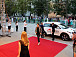 Гости фестиваля проходят по красной ковровой дорожке. Ангелина Никонова (киношкола 2morrow)