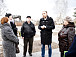 Зрители встречались перед просмотром на Кремлевской площади