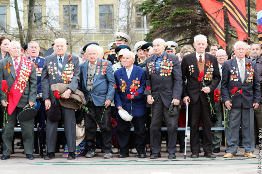 Мероприятия к 70-летию Победы в Вологде 9 мая