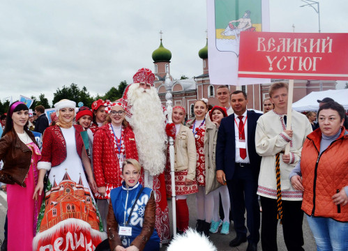 Дед Мороз отправился в Великий Новгород на X Русские Ганзейские дни