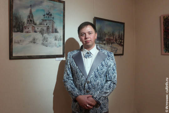 Нежную, насыщенную красками «Северную палитру» представил художник Роман Захаров