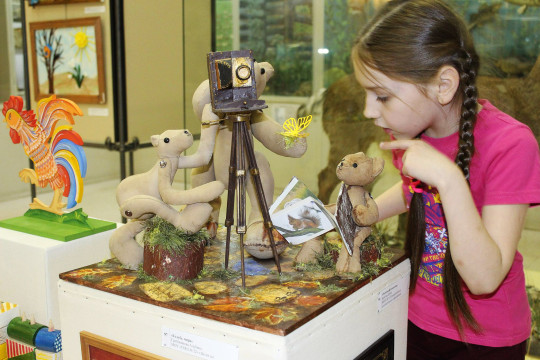 Выставка детских работ «Природа и творчество» начала работу в Вологодском музее-заповеднике