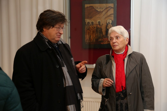 Наталия Солженицына представила в Кирилло-Белозерском музее выставку, посвященную швейцарским годам жизни писателя Александра Солженицына