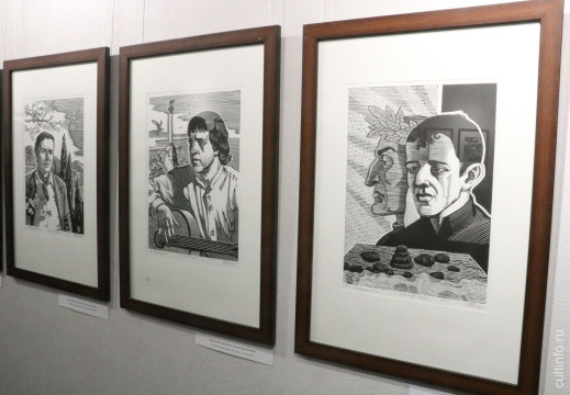 Русские писатели и поэты в Крыму: выставка графики Павла Пичугина открылась в Доме Корбакова 