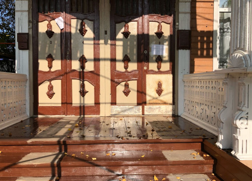 Дом Алаева на проспекте Победы отремонтировали участники вологодского «Том Сойер Феста» 