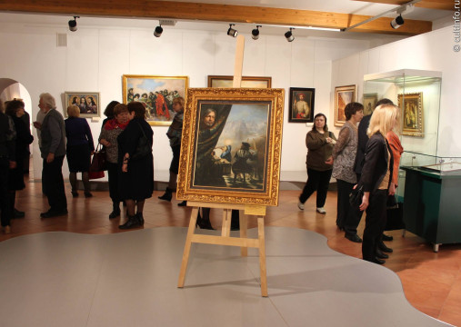 В художественном отделе Вологодского музея-заповедника открылась выставка «Никас Сафронов. Избранное»