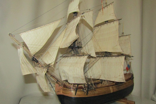 Модели парусных кораблей Вологодской губернии покажут на выставке в Устюжне