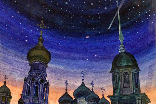 Увидеть Русский Север «От неба до земли» можно на выставке художника Виктора Новикова