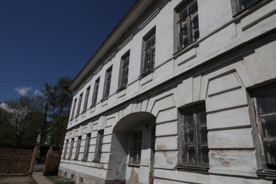 В Череповце идет реконструкция дома-музея Верещагиных