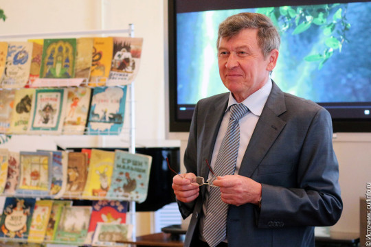 О Вологде в своей жизни рассказал читателям областной научной библиотеки краевед Александр Сазонов
