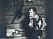 Писатель Василий Иванович Белов в дер. Тимониха, 1980-е годы. Автор фото - А.Л. Медведников.