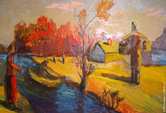 Живопись Александра Харабарина представлена на выставке в галерее «Красный мост»