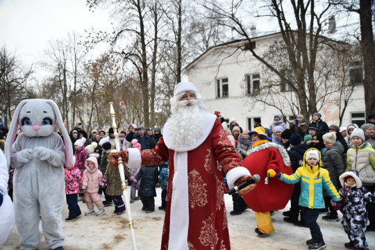 В Вологде стартовала интерактивная программа «Путешествие Деда Мороза» 