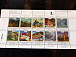 Блок почтовых марок, выпущенных в Лихтенштейне