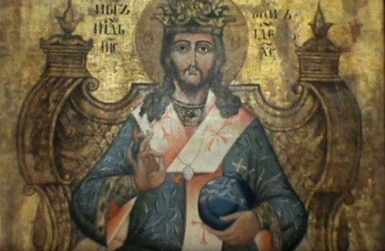 Об иконе «Вседержитель на троне» из собрания Белозерского музея рассказывает видеопроект «Экспонат»