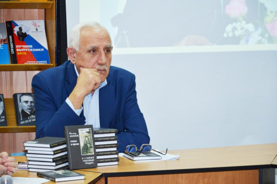 Дагестанский поэт и прозаик Мамед Халилов встретится с вологодскими читателями
