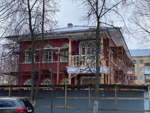 В Вологде завершается реставрация дома Дружинина