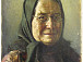 Верещагин В.В. Старушка-вологжанка Пахтусова (Кружевница). До 1895