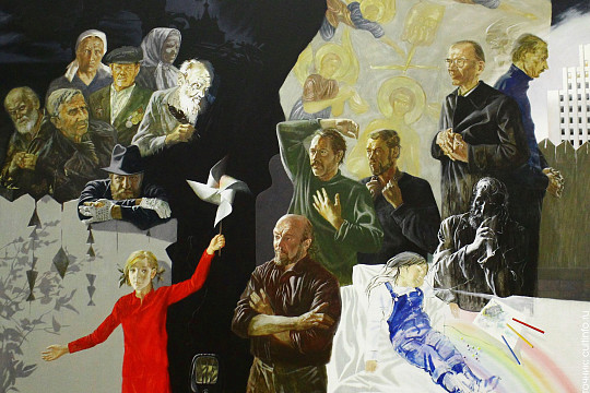 «Художник-интеллектуал – редкое явление»: в Вологде открылась юбилейная выставка живописи Юрия Воронова