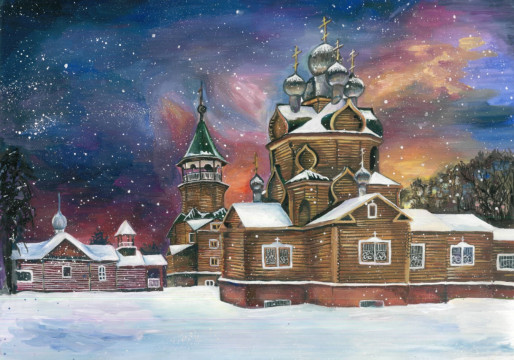 Дарья Елоева, художница из Чагоды, победила во всероссийском детском конкурсе