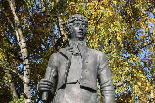 В день рождения Константина Николаевича Батюшкова возле его памятника в Вологде пройдет поэтическая акция