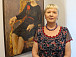 Светлана Корбакова около своего портрета