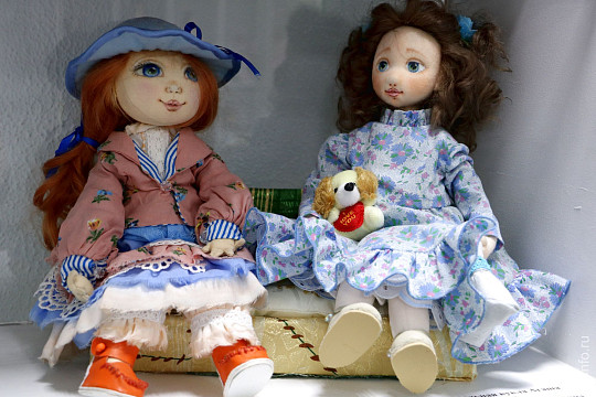 «Куклы на все времена» можно увидеть на выставке в Фонде поддержки гражданских инициатив  
