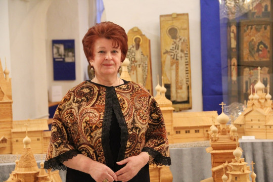 Сотрудник Тотемского музейного объединения Валентина Притчина стала почётным гражданином города Тотьмы 