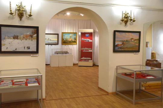 В Великом Устюге открылась выставка, посвященная набережной города