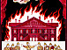 Рисунок современного вологодского художника Владимира Лупандина, посвященная пожару Вологодского городского театра. Фото автора