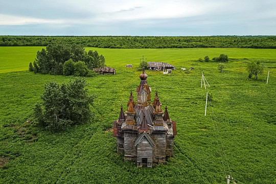 Уникальную деревянную часовню планируется восстановить в Усть-Кубинском районе 