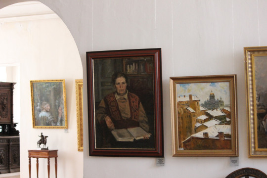 Череповецкое музейное объединение проводит онлайн-экскурсии по выставке коллекции Евгения Лунина