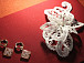 Изящные кружевные изделия представлены на выставке фирмы «Снежинка»