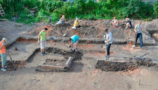Археологические раскопки на «Вологодском городище»