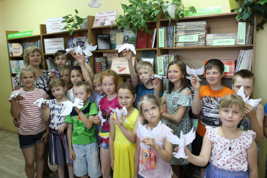 Более 250 детей побывали на летних мероприятиях в областной спецбиблиотеке