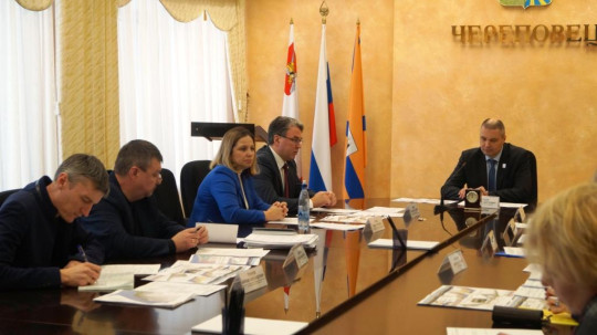 В Череповце состоялось совещание по вопросу реализации инвестиционного проекта «Центральная городская набережная»
